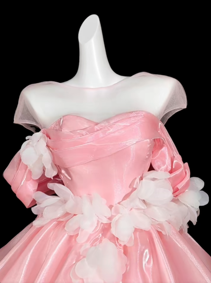 Sweet Ball Gown Off The Shoulder Red Short Mini Party Birthday Cocktail Homecoming Dresses N4416