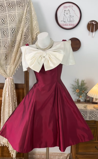 Simple Ball Gowns Off The Shoulder Burgundy Dance Senior Short Inspo Formal Graduation Homecoming Dresses N4620