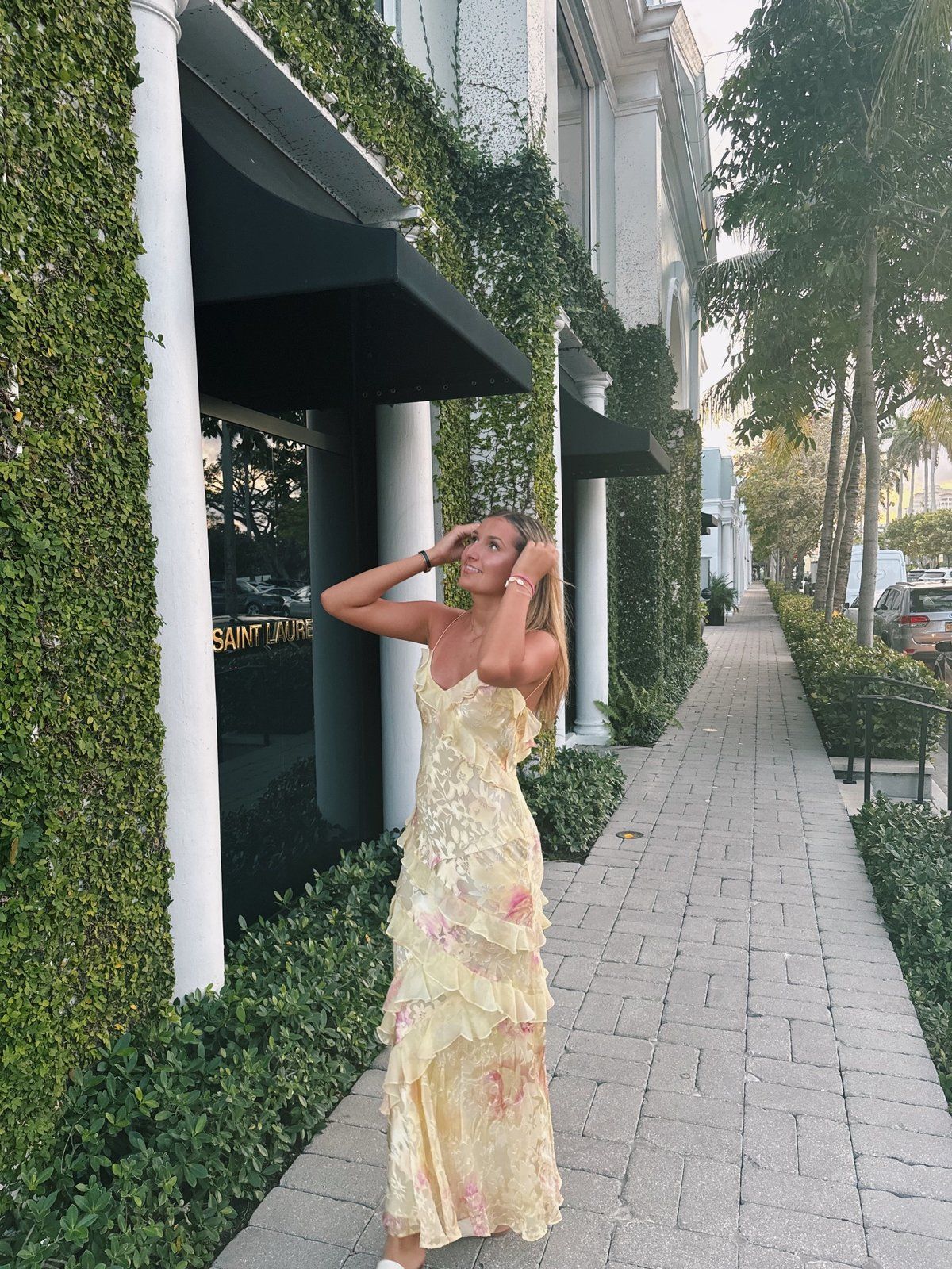 Cute Mermaid Spaghetti Straps Yellow Lace Chiffon Prom Dresses Long Party Dress 21st Birthday Outfits Graduation Gown NN901