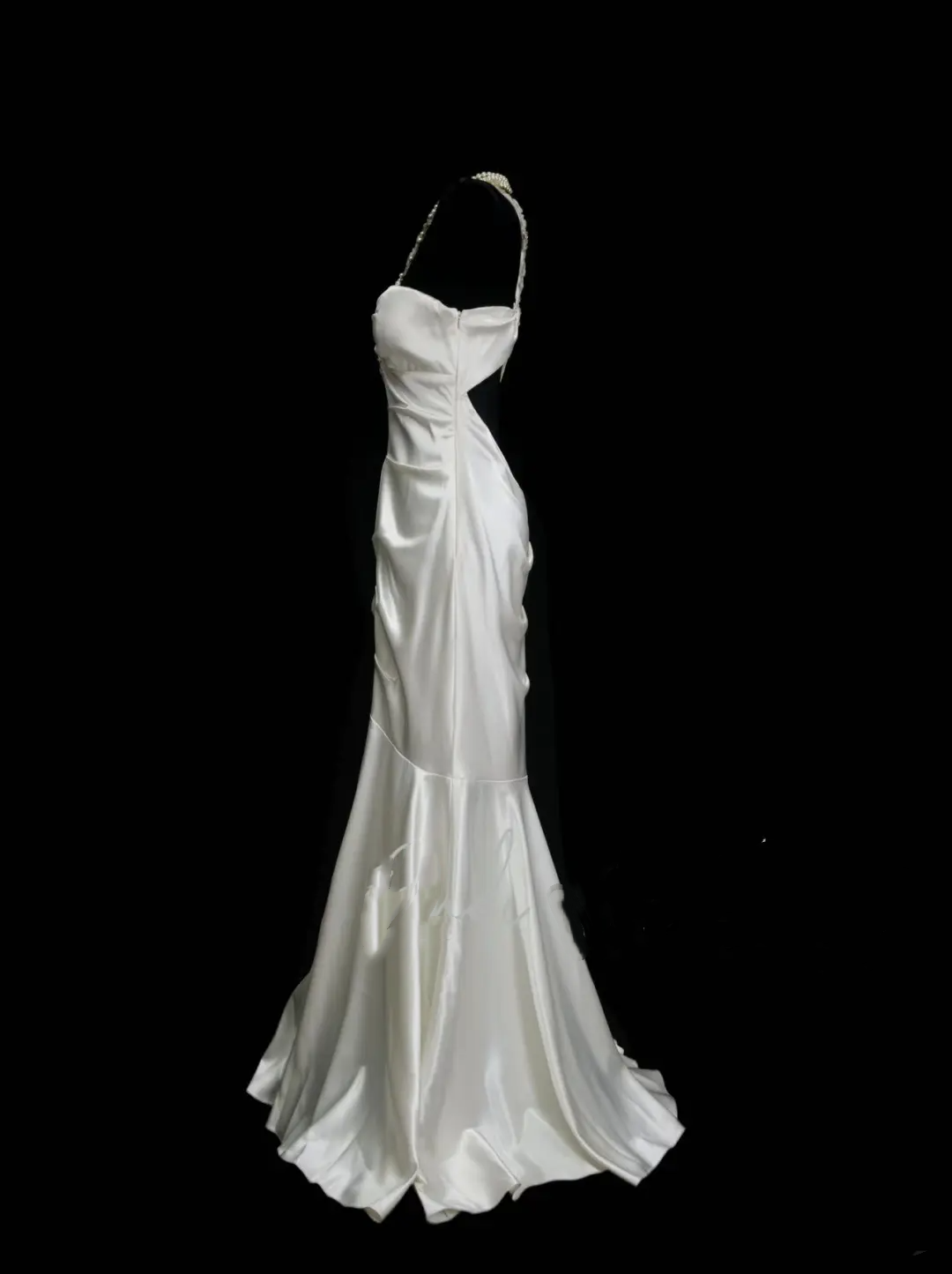 Wedding Dresses Elegant Modest for Bride Mermaid One Shoulder With Flowers Petite/Plus Size Bridal Gowns For Women's OB017