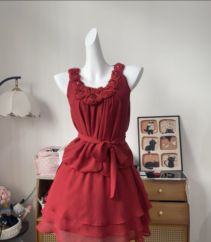 Elegant A line Square Neck Burgundy University Ideas Homecoming Dress Inspo Short High School Senior Graduation Outfit RB6969