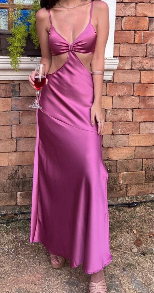 Vintage Mermaid Spaghetti Straps Satin Prom Dresses Long Party Dress 18th Birthday Outfit Graduation Dress RB1042