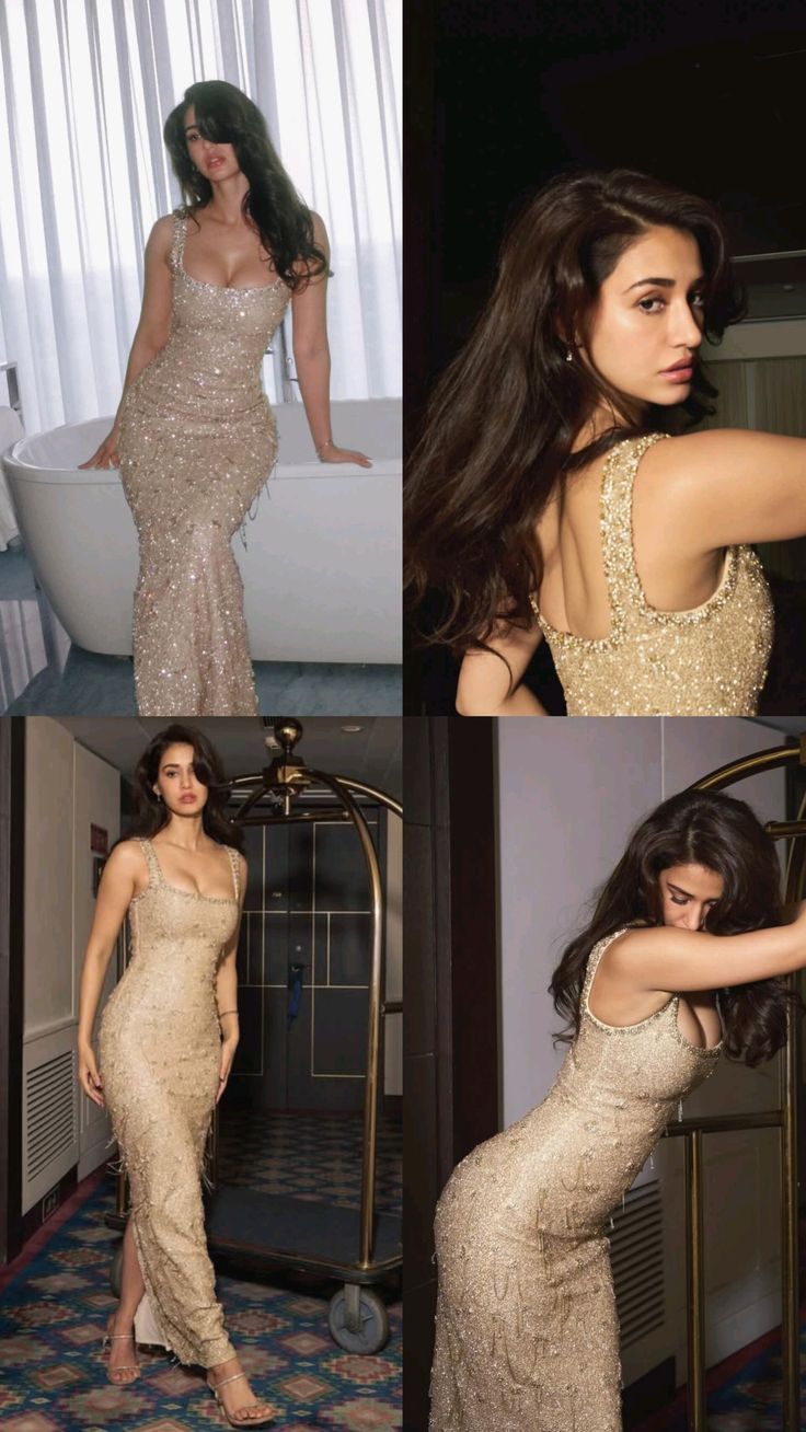 Sexy Mermaid Square Neck Champagne Sequin Prom Dresses Long Party Dress Birthday Outfit Graduation Dress RB1220