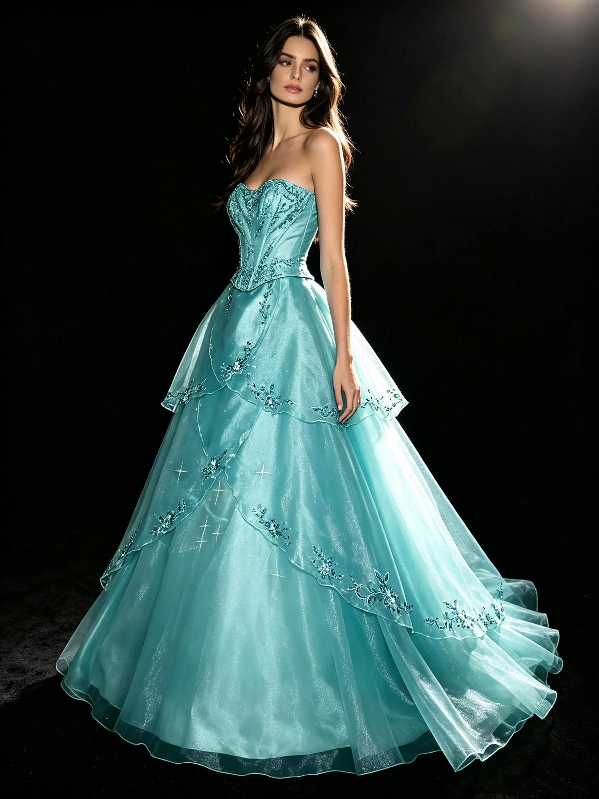 Elegant A line Sweetheart Blue With Beading Perfection-Formal Goals Nigh Evening Long Prom Dress Party Outfits RB6744