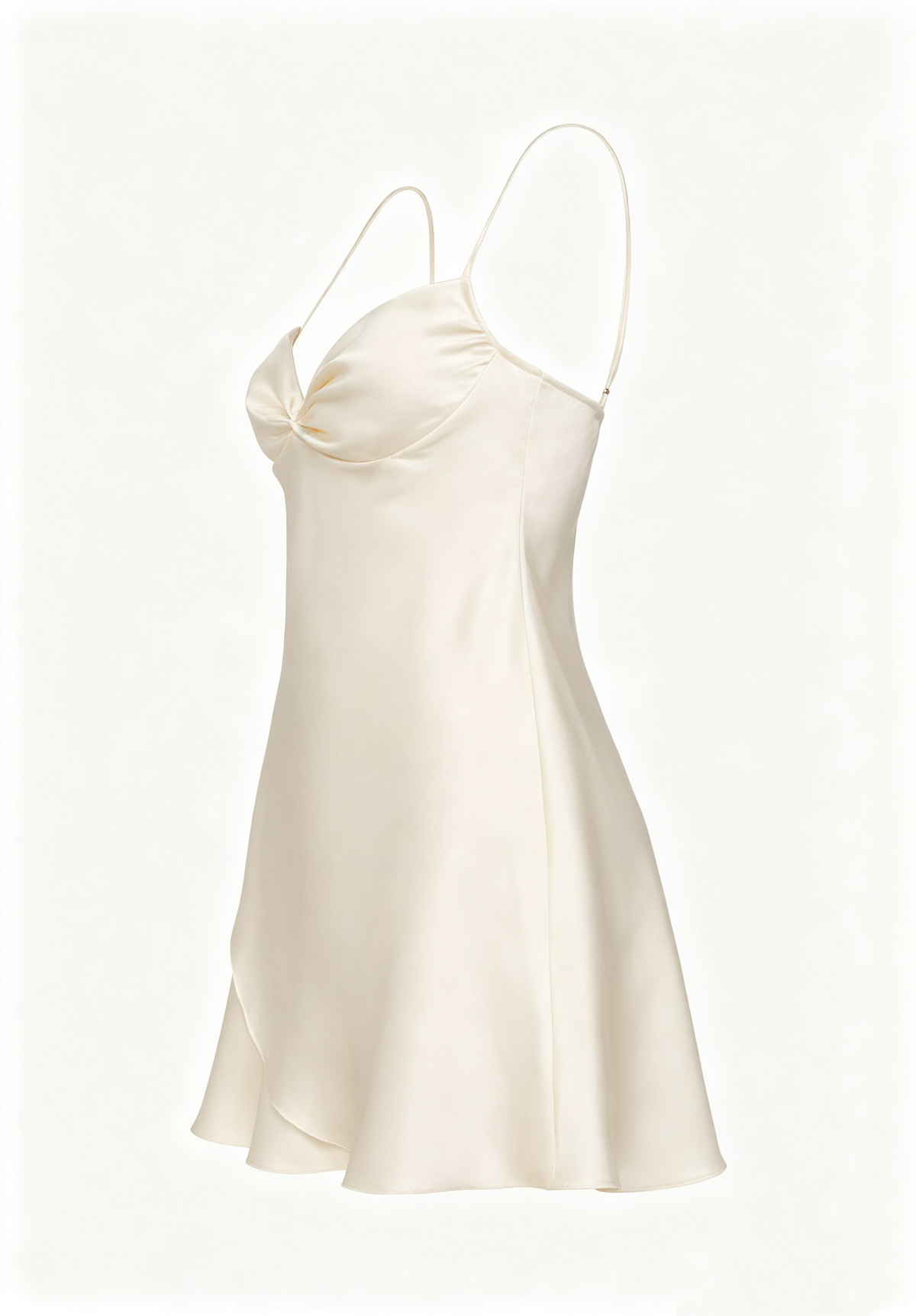 New Sexy Short Homecoming Dresses A Line Spaghetti Straps Ivory Mini Graduation Cocktail Graduation Outfits RB7374