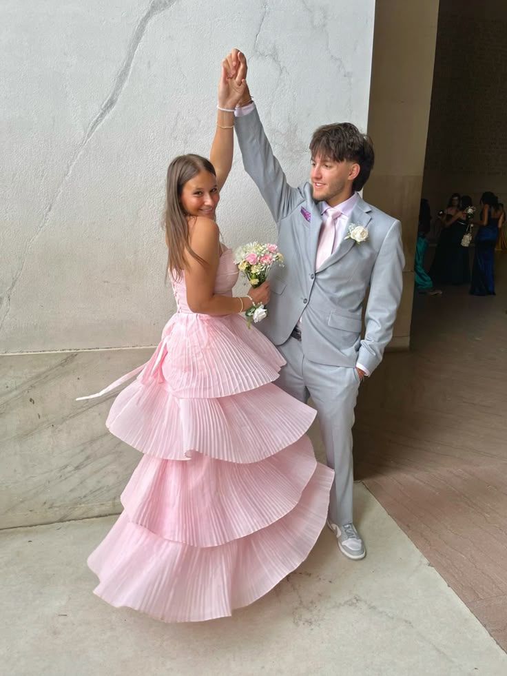 Cute A Line Spaghetti Straps Pink Chiffon Long Prom Dresses Party Dress 18th Birthday Outfits Graduation Dress RB810