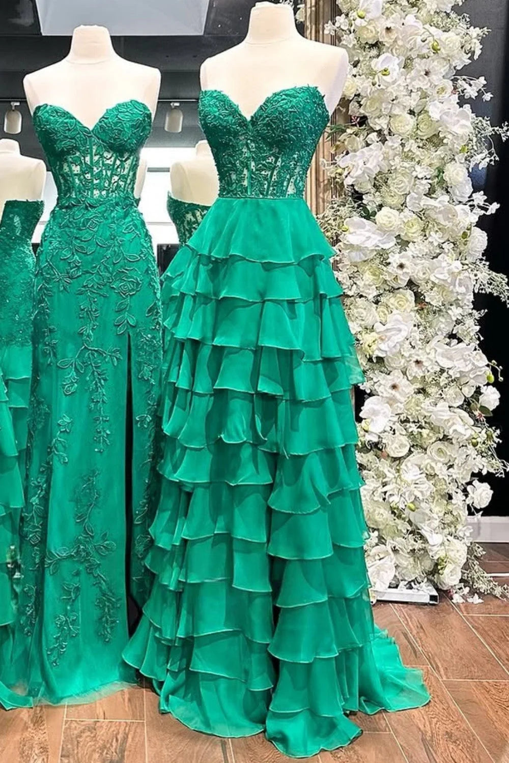 Classy Ball Gown Sweetheart Yellow Slit Chiffon Prom Dresses Party Dress 20th Birthday Outfits Graduation Dress RB883