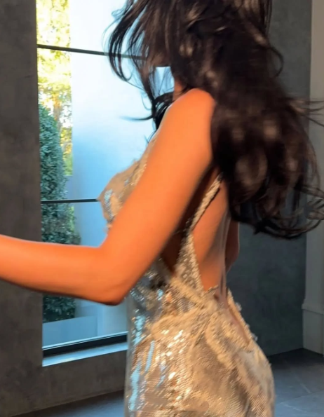 Sexy Mermaid Spaghetti Straps Gold Sequin Long Prom Dresses Inspiration Prom Dress Senior Graduation Dress RB951