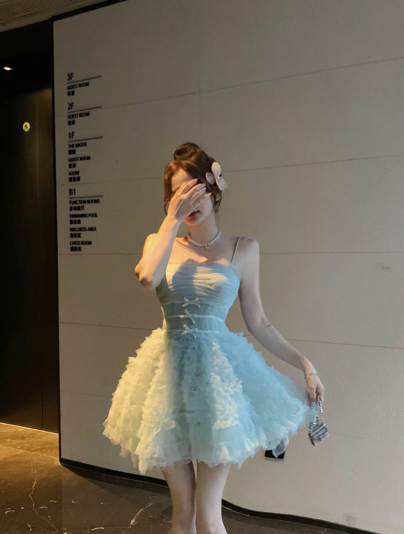 Lovely Light Green Spaghetti Strap A-Line Tulle Short Fashion Dress RF01001