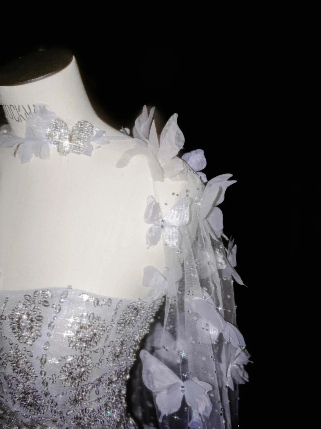 Sweet Light Purple Tulle A-Line Sequin Applique Wedding Dress Formal Evening Dress RF0509