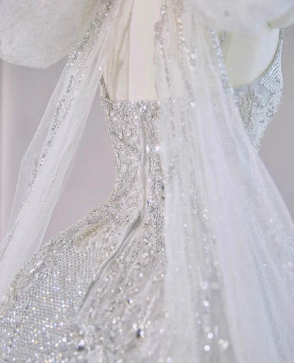Stunning Silver Spaghetti Strap A-line Lace Beaded Short Prom Dresses Homecoming Dress with Bow RF0749