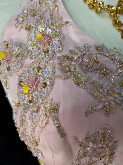 Timeless Prom Dresses A line Halter Pink Chiffon With Beading Long Evening Outfits N3205