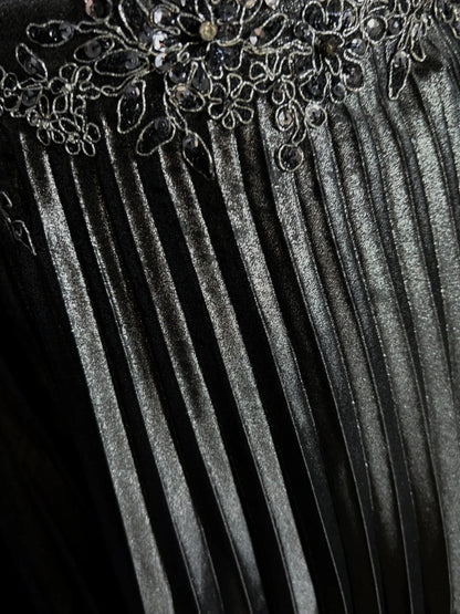 Beautiful Prom Dresses Inspo A line Spaghetti Strap Grey Satin With Lace tea Length For Women Formal Dress N3204