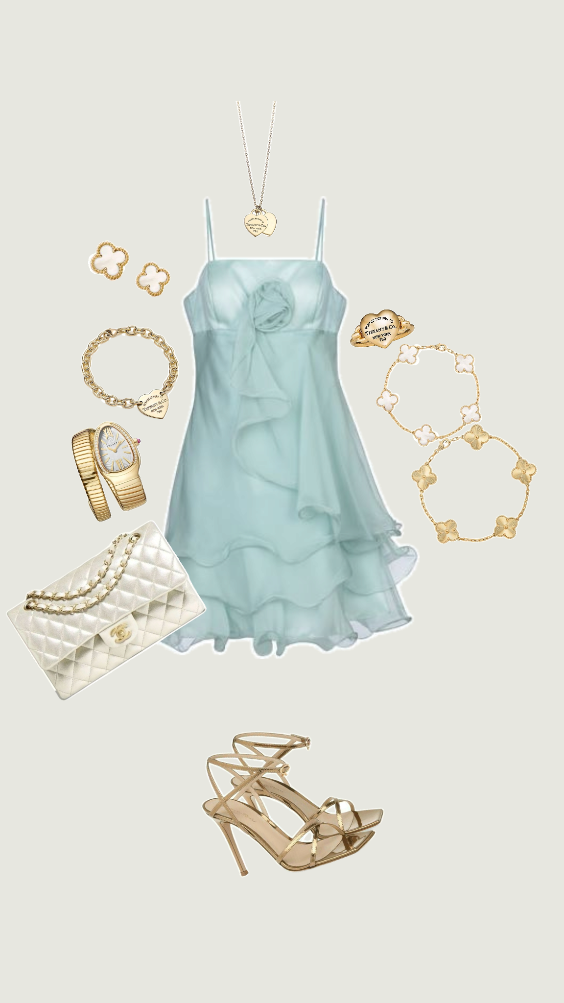 Senior homecoming dress, cute blue prom dress inspo A line Spaghetti Straps Chiffon Birthday Cocktail Ideas Outfits RB8313