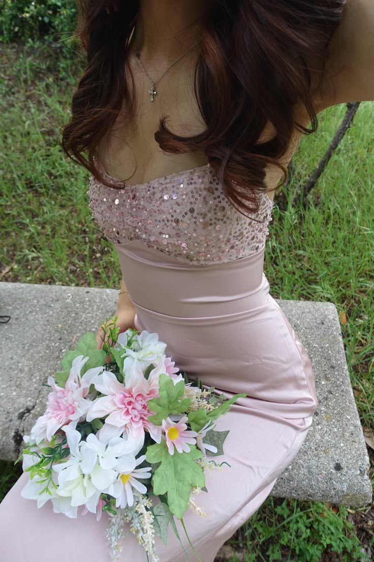 New Women’s Long Prom Dress Mermaid Spaghetti Straps Pink Elegant Formal Graduation Party Gown RB9509