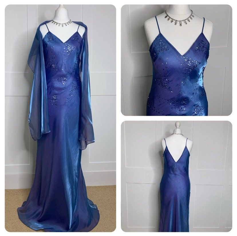 Sexy Mermaid Spaghetti Straps Royal Blue With Beads Evening For Women Party Dress Long Formal Prom Dresses 22th Birthday Gown AB1343
