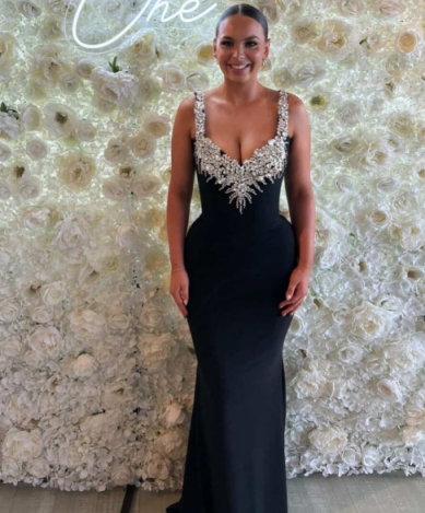 Elegant Mermaid Sweetheart Black Bodycon Evening Women Party Long Formal Prom Dress 16 Birthday Gown Ladies Dresses AB1221