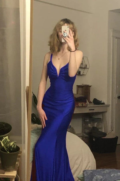 Burgundy Mermaid Long Prom Evening Dress Formal Gowns Inspo Evening Outfit N269
