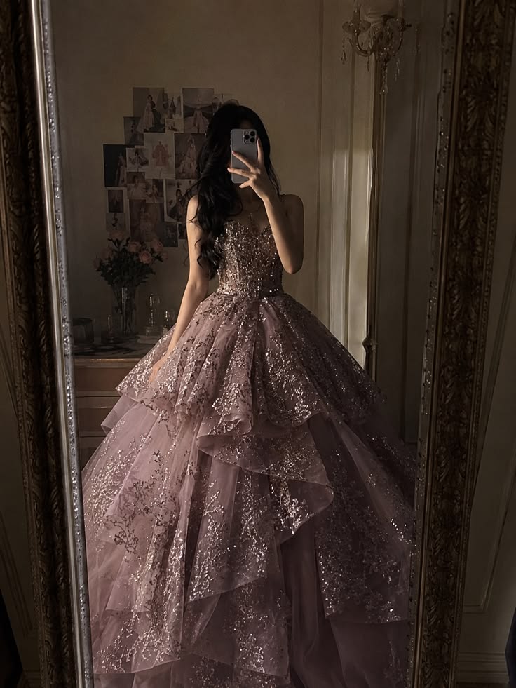 Pink Prom Dress Sweetheart Ball Gown Lace Floor Length Formal Gown Graduation Gown RB9514