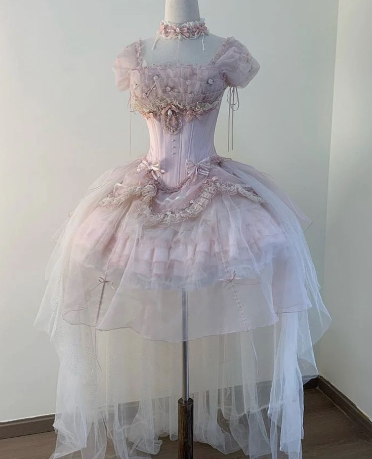 Cute Ball Gown Square Neck Pink Short With Sleeves Homecoming Dress Inspo Ideas Mini Party Dresses RB6850