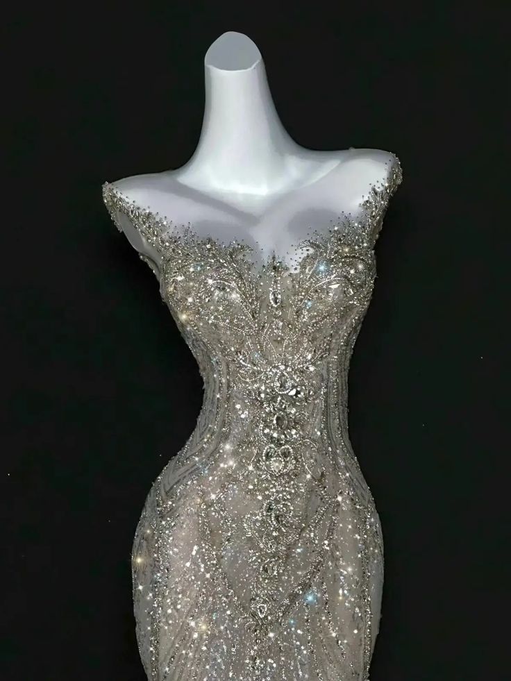 Classy Prom Dresses Mermaid Beautiful Sparkle Red Carpet Evening Gown Long Formal Dress N4042