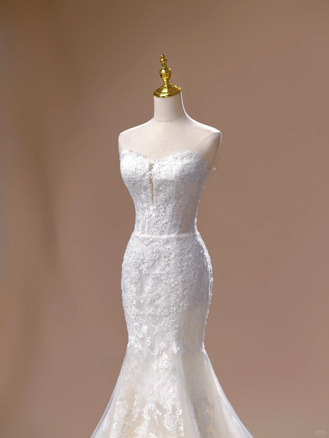 Princess Mermaid Sweetheart Sleeveless Long White Lace Wedding Dress Beautiful Formal Cute Wedding Dresses DH2809