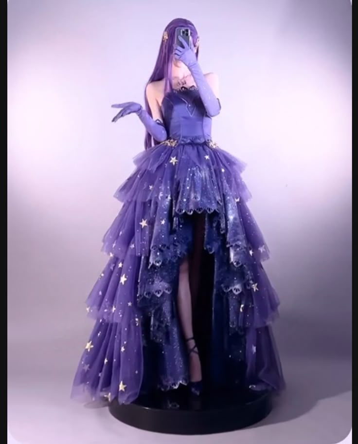 Modest High Low Strapless Purple Satin With Lace Prom Dresses Long Party Dress Grad Formal Evening Dresses AB1959