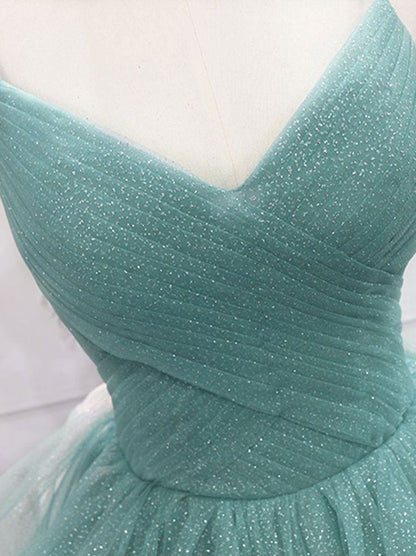 Elegant Quinceanera Dress Sweetheart Tulle Long Prom Dress Sweet 16 Dress Corset Long Formal Dress AB485