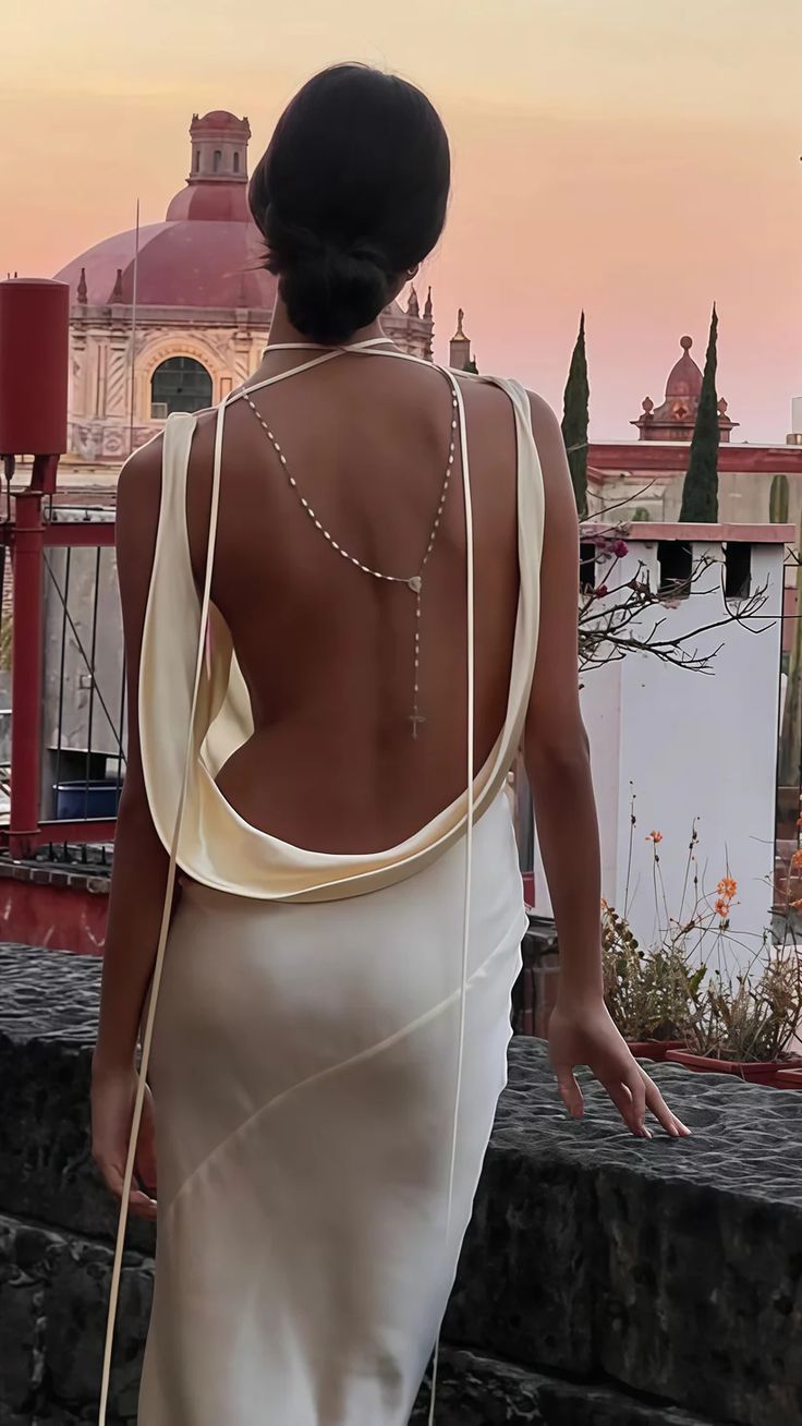 Sexy Backless Satin Sheath Cowl Neck Prom Dress Long Evening Dress AB1916