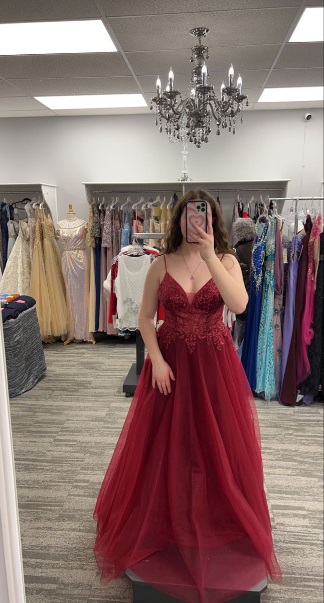 Charming A Line Halter Burgundy Tulle Long Prom Dresses Evening Outfits Formal Dress N1026