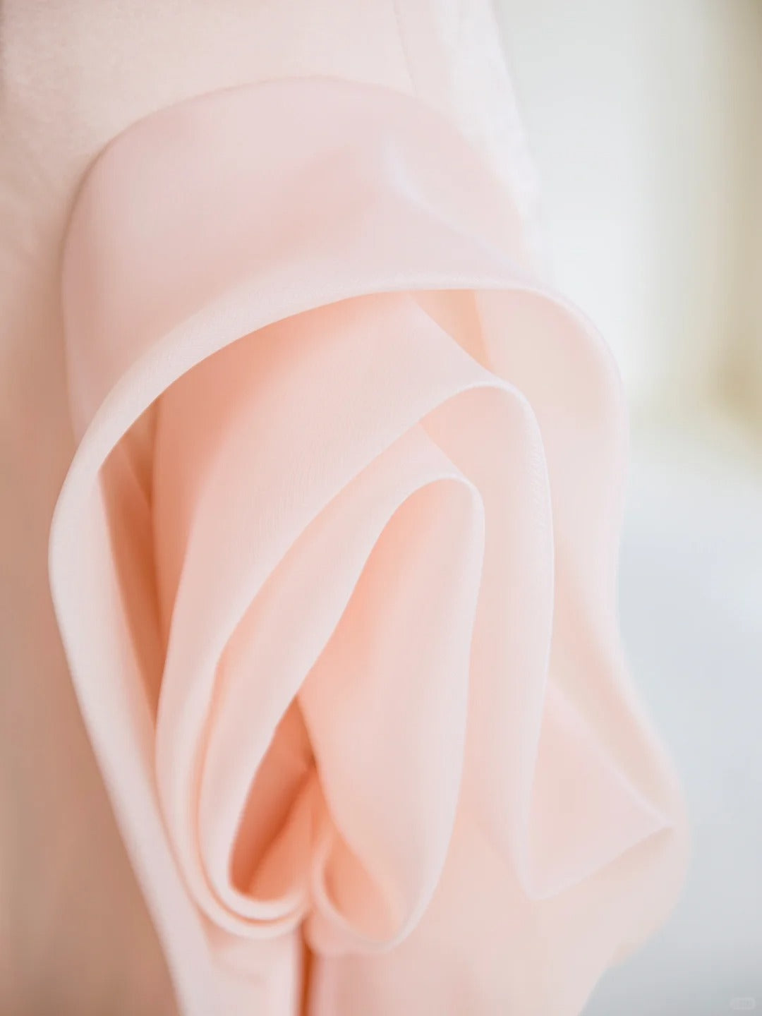 Timeless Mermaid One Shoulder Blush Pink Long Prom Dresses Inspiration Party Dress Prom Gowns N304