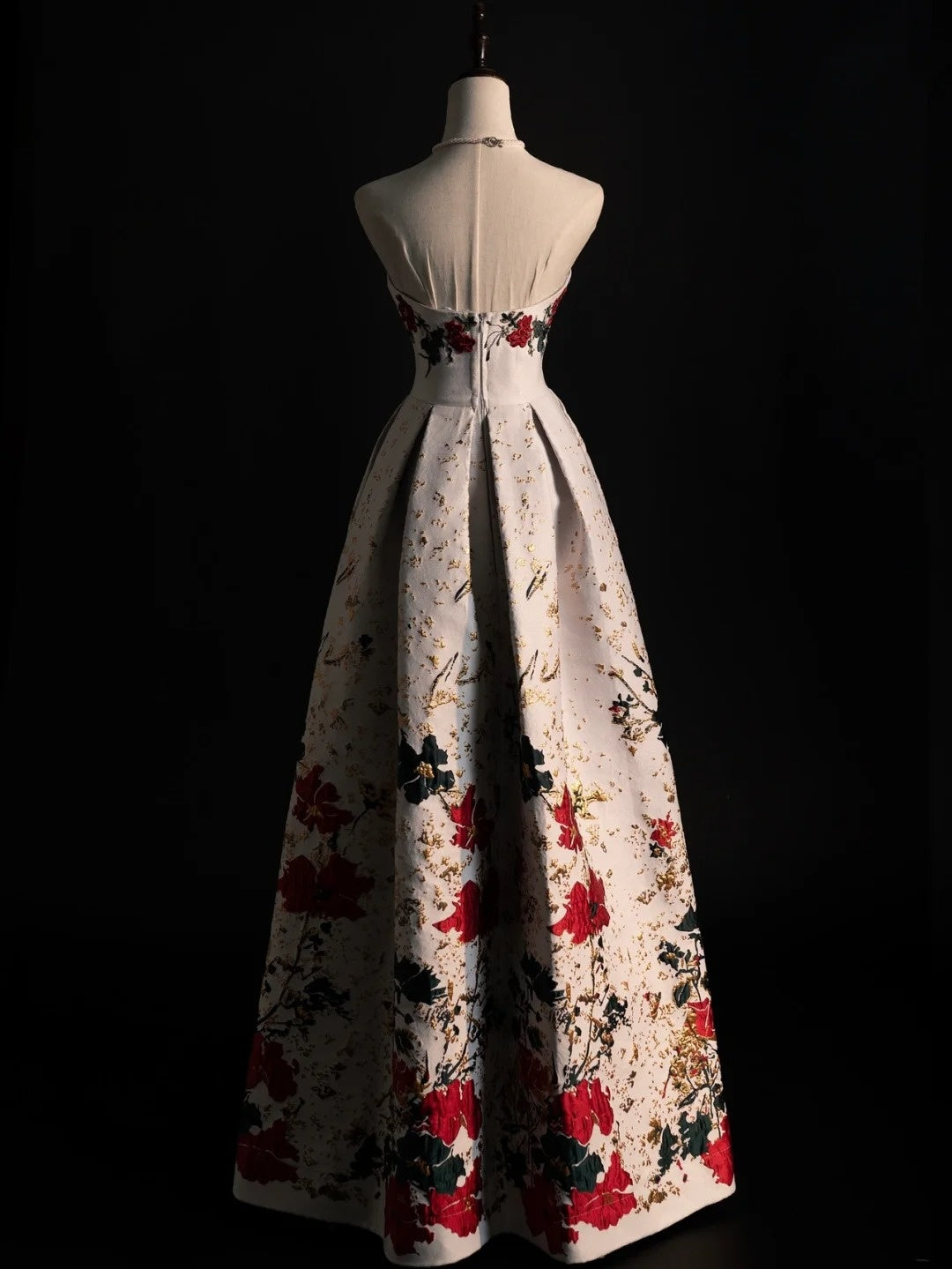 Modest A line Sweetheart Floral Appliqued Satin Long Prom Dresses Night Formal Dresses N577