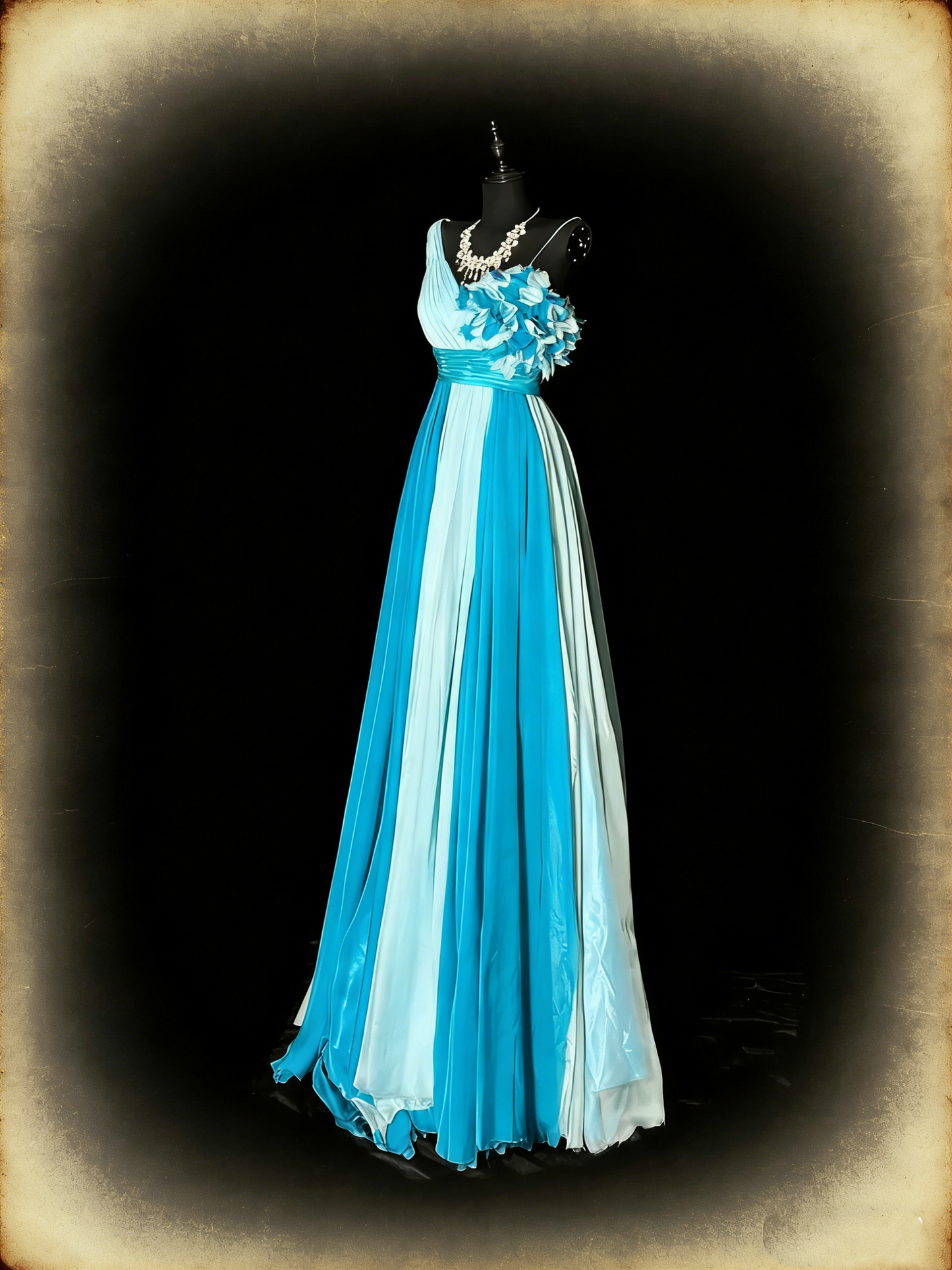 Princess A line One Shoulder Chiffon Multi Colors Ruffles Long Prom Dresses Evening Outfits Formal Dress N981