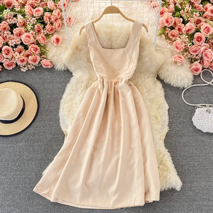 Lovely Corduroy A Line Dress Fashion Dress RF0367