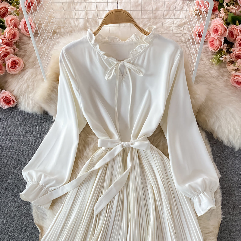 High Quality A Line Long Sleeve Dress Fashion Dress RF0346