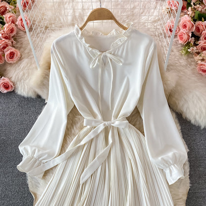 High Quality A Line Long Sleeve Dress Fashion Dress RF0346