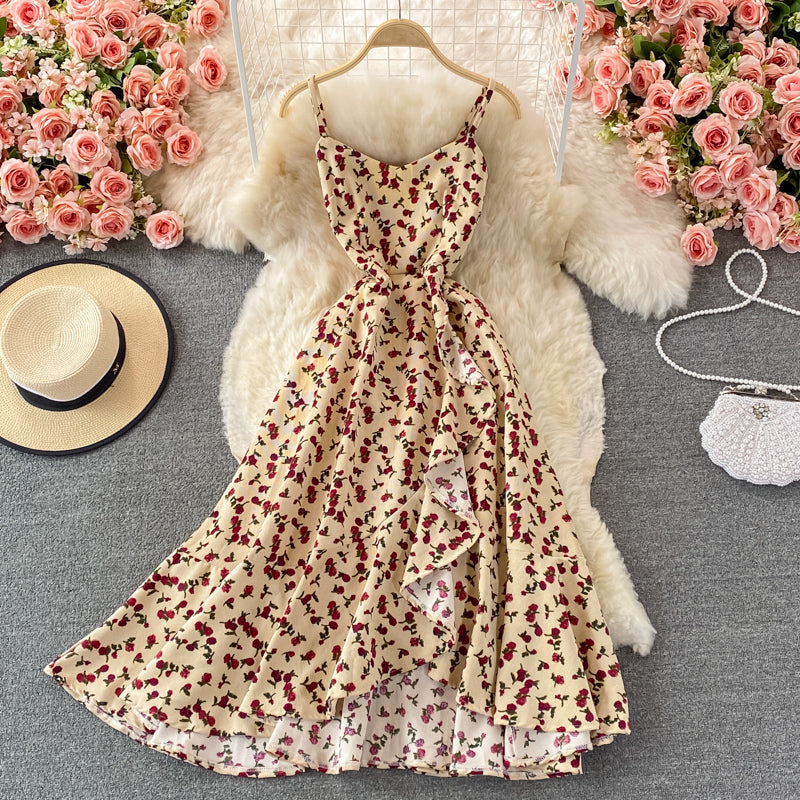 Cute A Line Flora Short Dress Fashion Dress RF0342