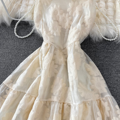 Sweet Aline Short Dress Champagne Fashion Dress RF0160