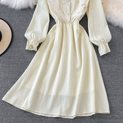 Sweet A Line Chiffon Short Dress Fashion Dress RF0159