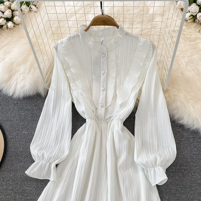 Sweet A Line Chiffon Short Dress Fashion Dress RF0159