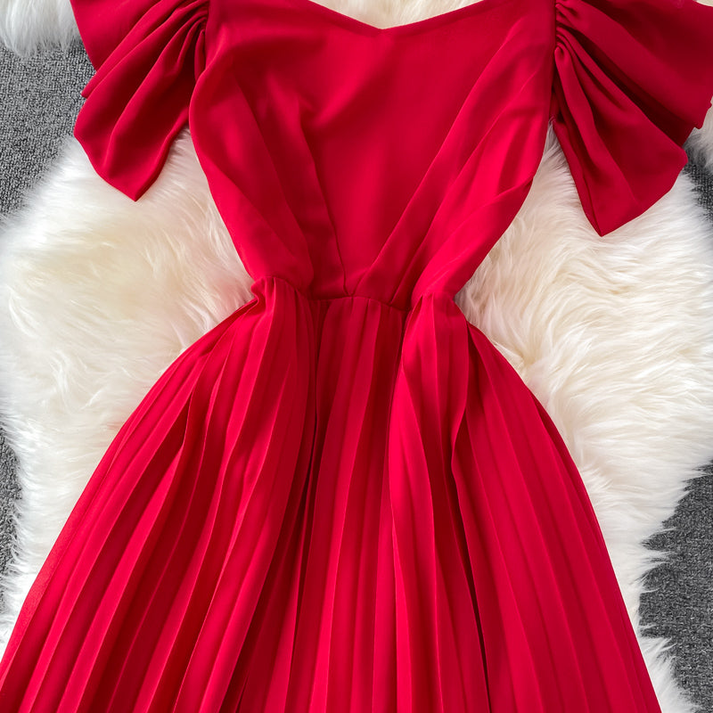 Cute Chiffon Short Dress Fashion Dress RF0144
