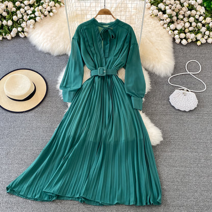 Elegant Chiffon A Line Dress Fashion Dress RF0141