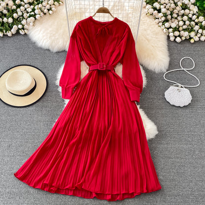 Elegant Chiffon A Line Dress Fashion Dress RF0141