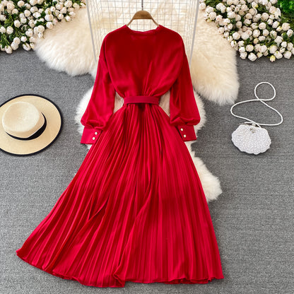 Elegant Chiffon A Line Dress Fashion Dress RF0141