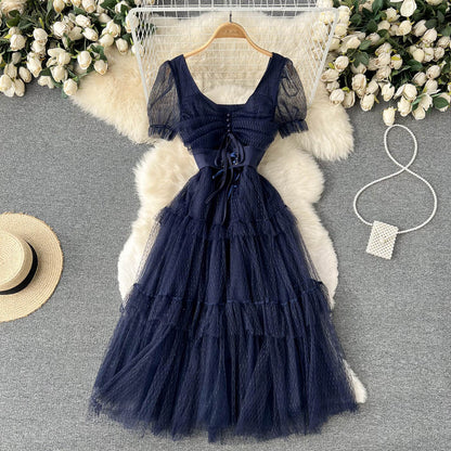 Cute Tulle Short Dress A Line Fashion Dress RF0124
