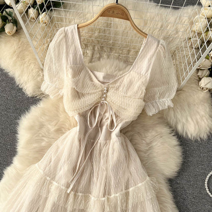 Cute Tulle Short Dress A Line Fashion Dress RF0124