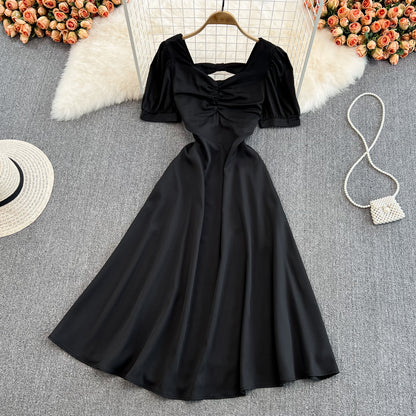 Cute Bow A Line Short Dress Fashion Dress RF0123