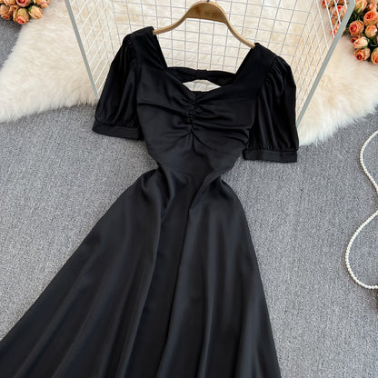 Cute Bow A Line Short Dress Fashion Dress RF0123
