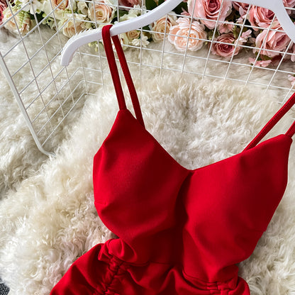 Sexy V Neck Short Dress Fashion Dress RF0117