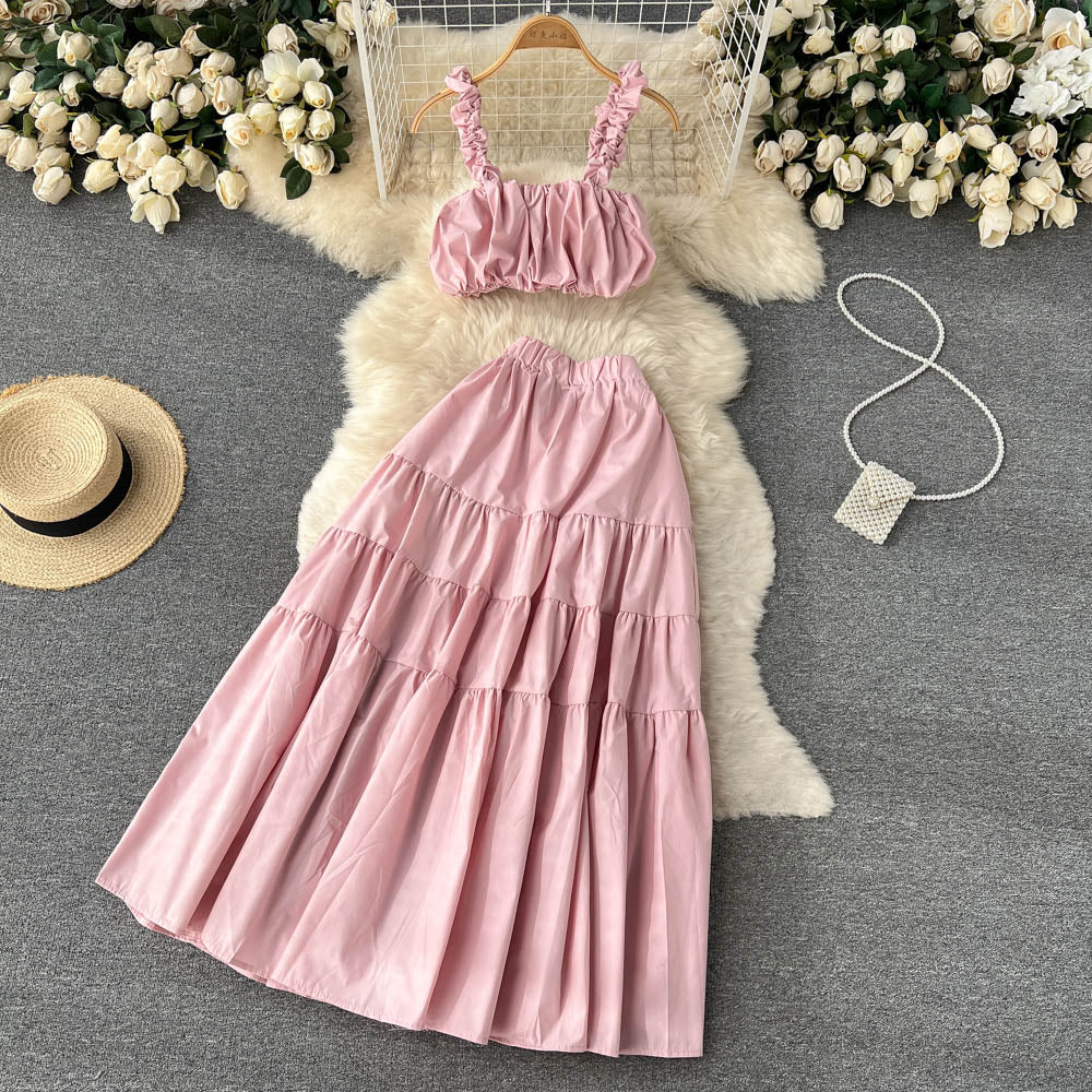 Cute Two Pieces Dress Fashion Girl Dress RF0092